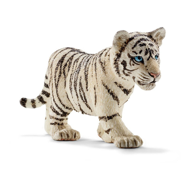 SCHLEICH Wild Life White Tiger Cub Toy Figure, 3 to 8 Years
