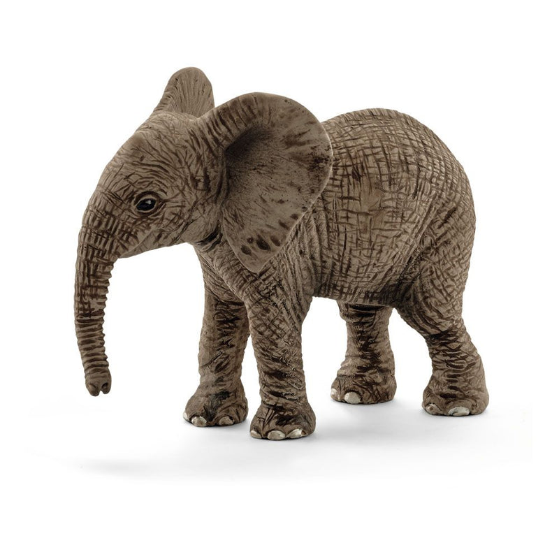 SCHLEICH Wild Life African Elephant Calf Toy Figure, 3 to 8 Years