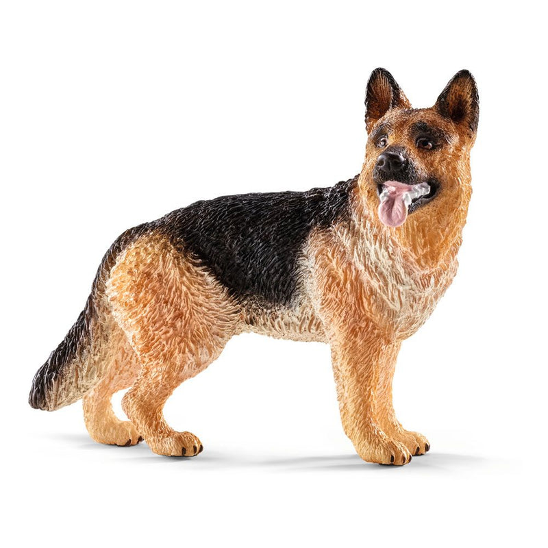 SCHLEICH Farm World German Shepherd Dog Toy Figure, 3 to 8 Years