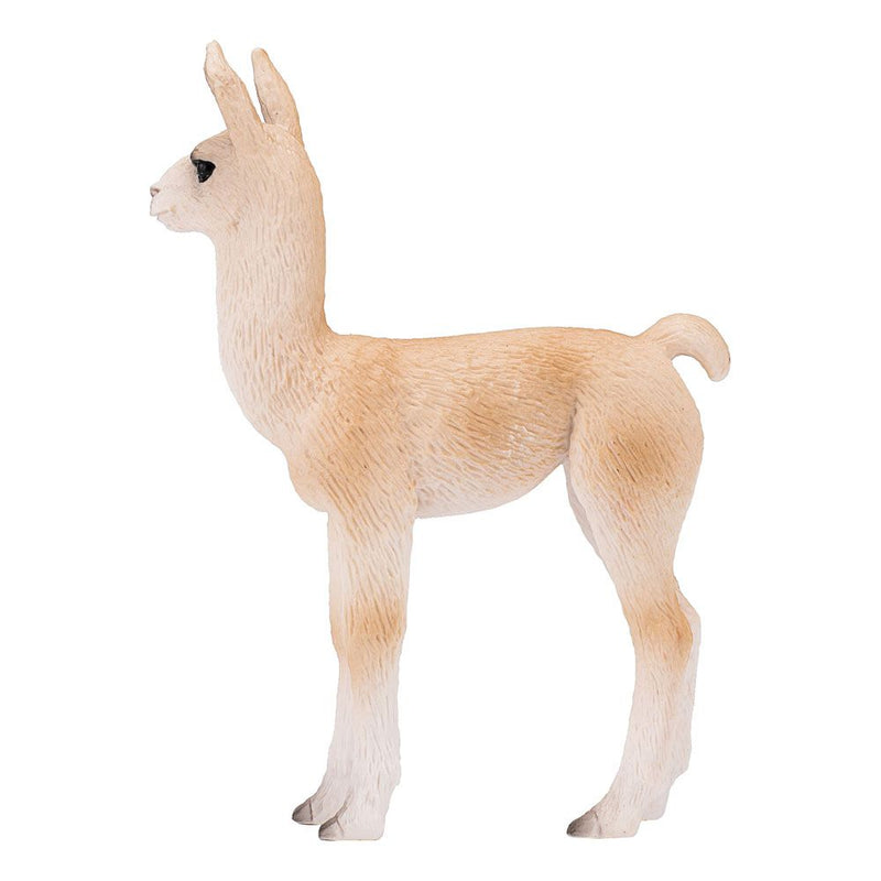 ANIMAL PLANET Wildlife & Woodland Llama Baby Toy Figure, Three Years and Above, Tan/White