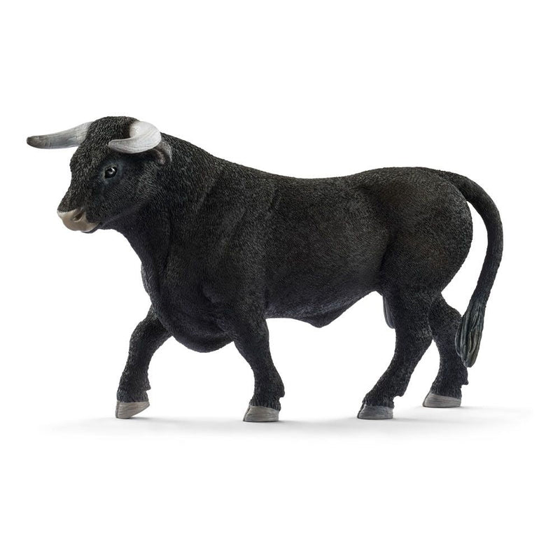 SCHLEICH Farm World Black Bull Toy Figure, Black, 3 to 8 Years