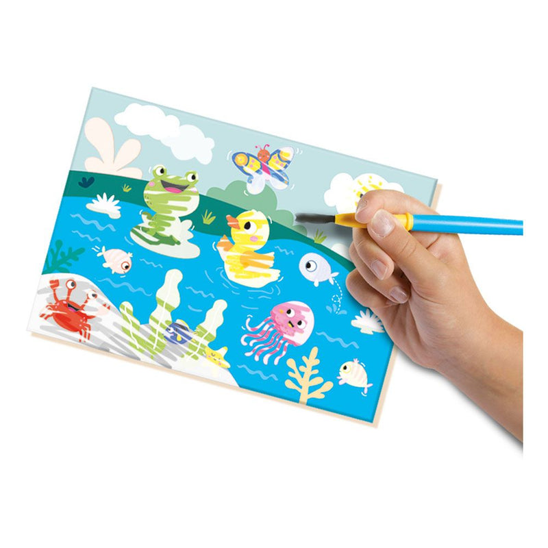 SES CREATIVE Children's My First Colouring with Water Hidden Animals, Unisex, One to Four Years, Multi-colour