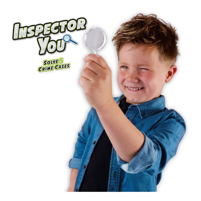 SES CREATIVE Children's Explore Inspector You  Solve Five Crime Cases, Unisex, Eight Years and Above, Multi-colour