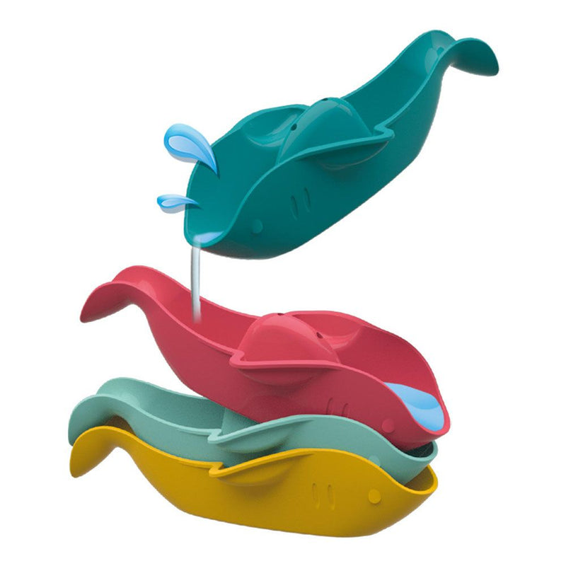 SES CREATIVE Tiny Talents Children's Fish in a Row Bath Toy, Unisex, 6 Months and Above, Multi-colour