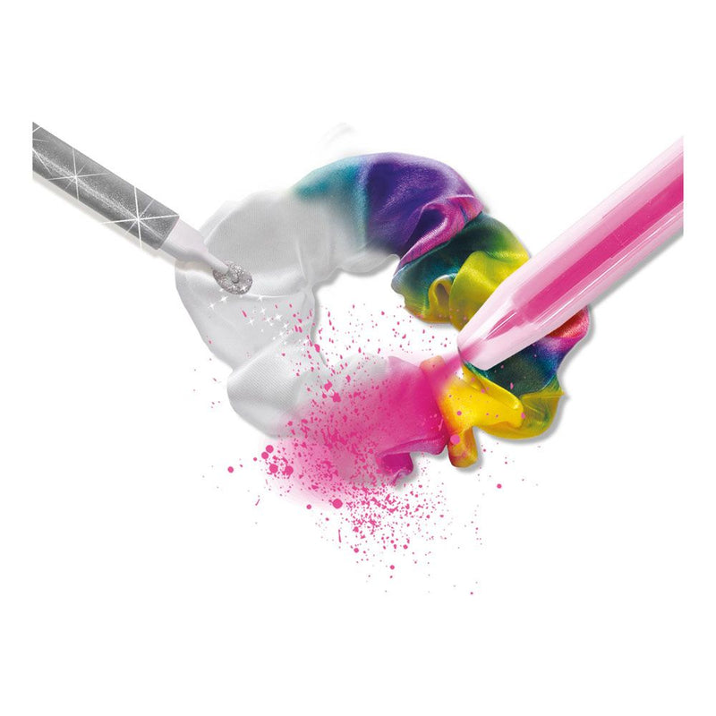 SES CREATIVE Children's Fashion Glitter Scrunchies Set, Unisex, Five Years and Above, Multi-colour