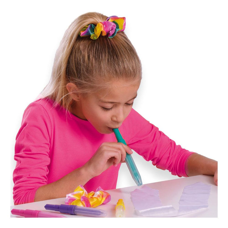 SES CREATIVE Children's Fashion Glitter Scrunchies Set, Unisex, Five Years and Above, Multi-colour