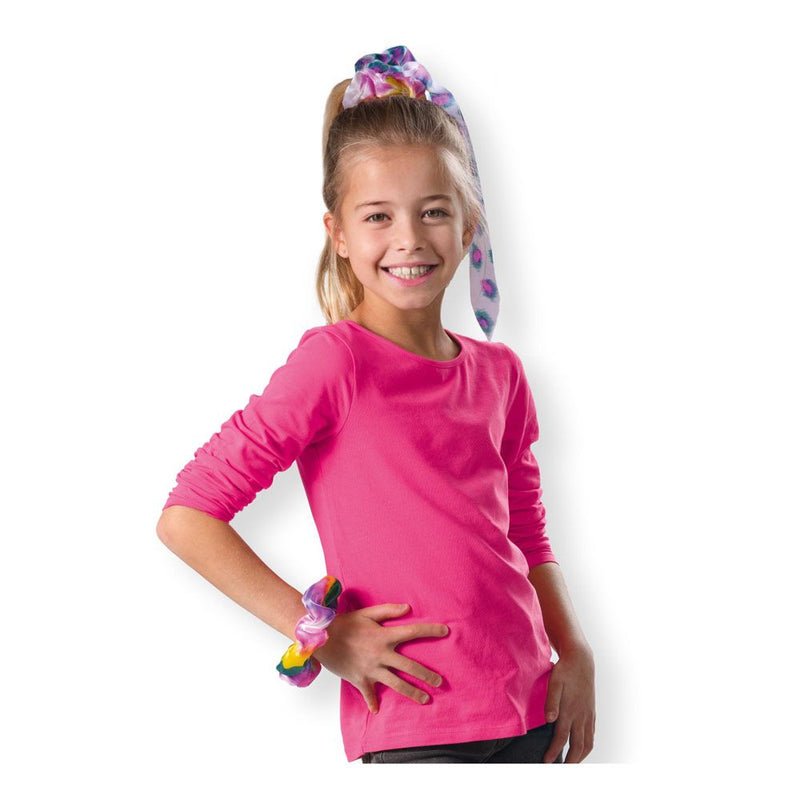 SES CREATIVE Children's Fashion Glitter Scrunchies Set, Unisex, Five Years and Above, Multi-colour