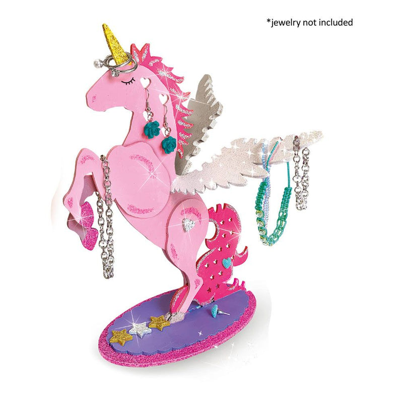 SES CREATIVE Children's Unicorn Jewellery Holder, Unisex, Five Years and Above, Multi-colour