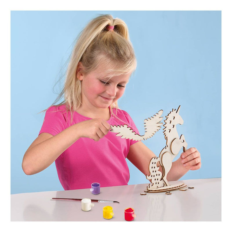 SES CREATIVE Children's Unicorn Jewellery Holder, Unisex, Five Years and Above, Multi-colour