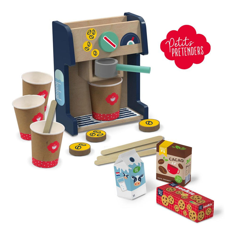 SES CREATIVE Petits Pretenders Children's Coffee Play Set, Unisex, Three Years and Above, Multi-colour