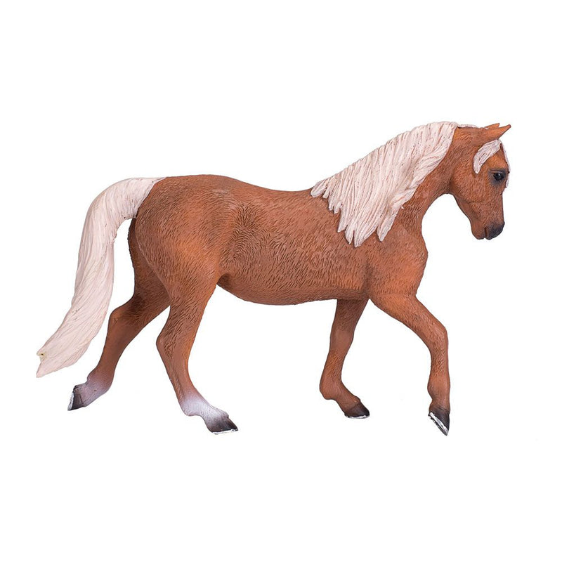 ANIMAL PLANET Farm Life Morgan Stallion Bay Toy Figure, Three Years and Above, Brown/White