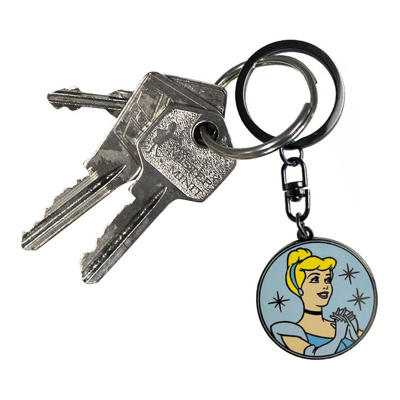 DISNEY Cinderella Face Keychain Keychain