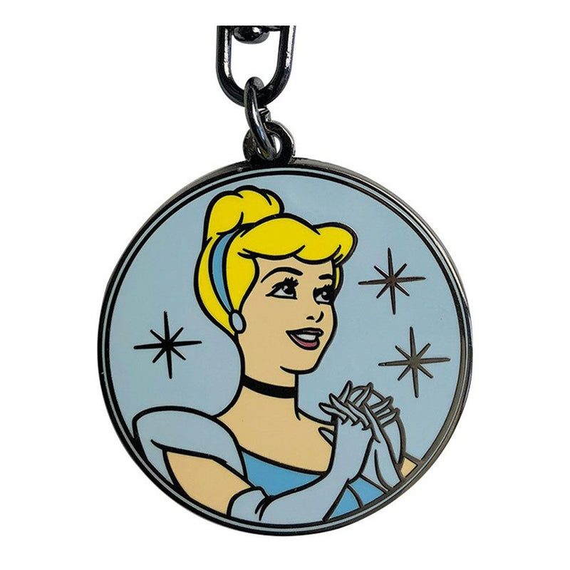 DISNEY Cinderella Face Keychain Keychain