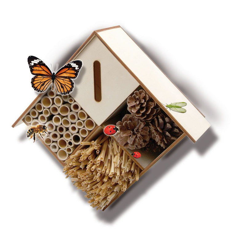 SES CREATIVE Explore Children's Insect Hotel for Wildlife Garden, 5 to 12 Years, Multi-colour