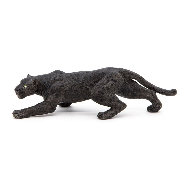 PAPO Wild Animal Kingdom Black Leopard Toy Figure, Three Years or Above, Black