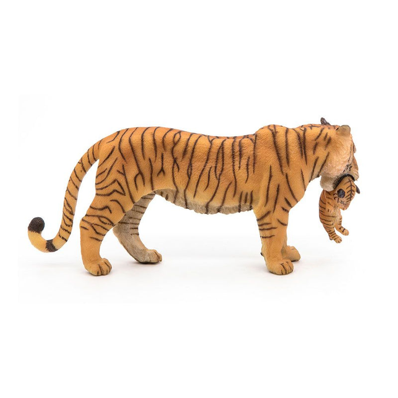 PAPO Wild Animal Kingdom Tigress with Cub Toy Figure, Three Years or Above, Multi-colour