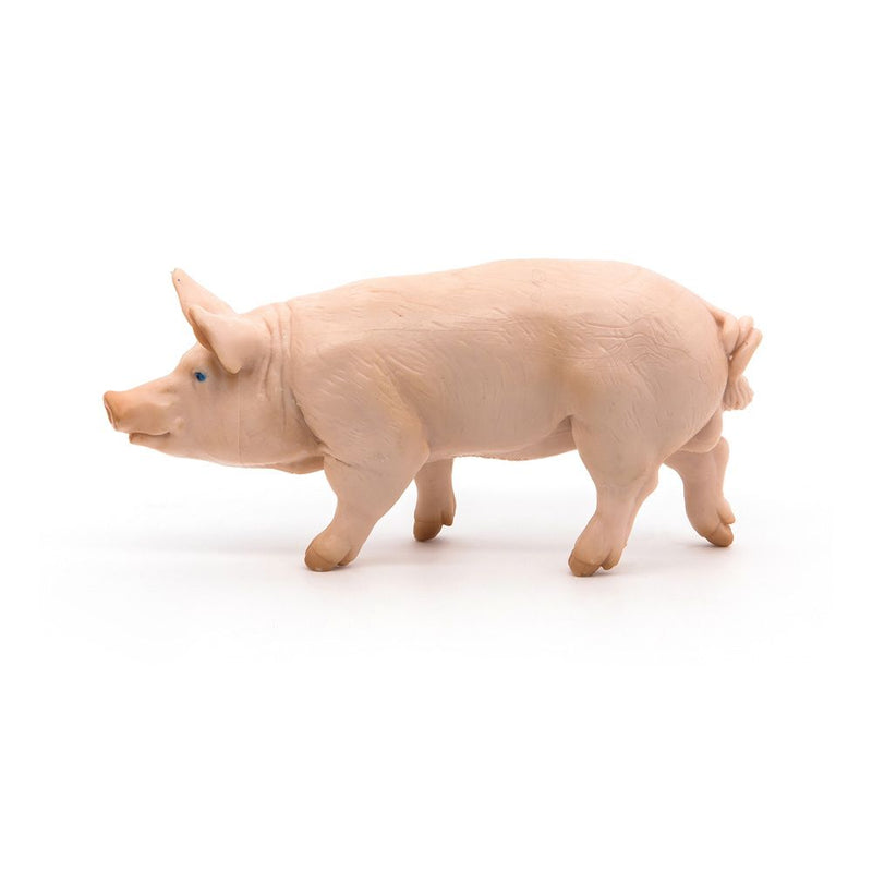 PAPO Farmyard Friends Boar Toy Figure, Three Years or Above, Pink