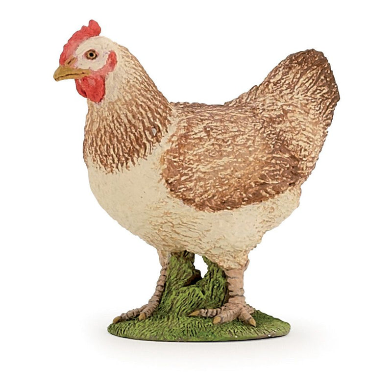PAPO Farmyard Friends Red Hen Toy Figure, Three Years or Above, Multi-colour