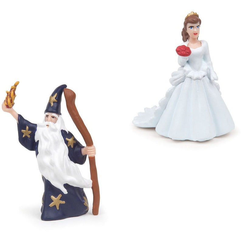 PAPO Mini Papo Mini Plus Enchanted World Tube Toy Mini Figure Set, Multi-colour