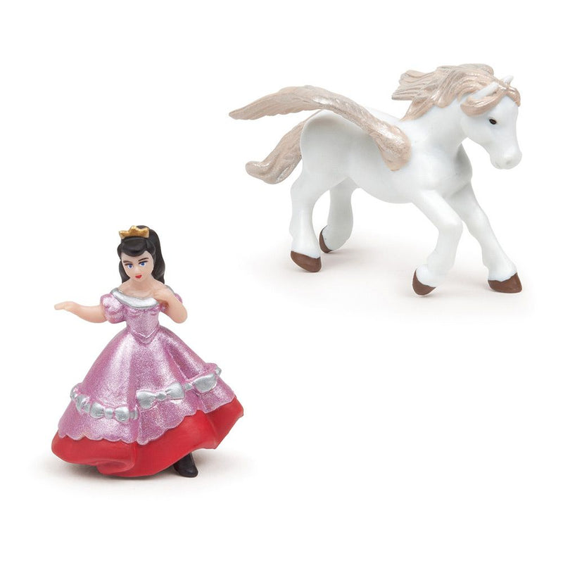 PAPO Mini Papo Mini Plus Enchanted World Tube Toy Mini Figure Set, Multi-colour