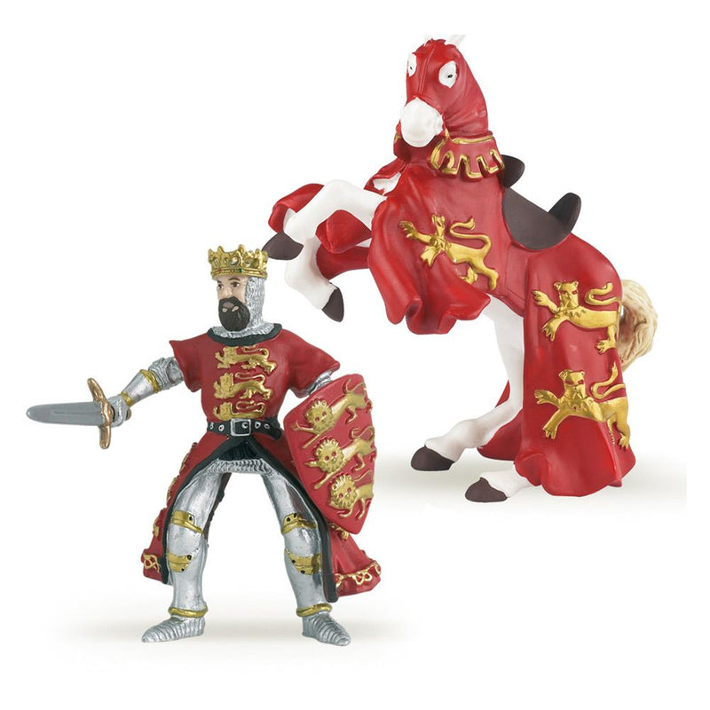 PAPO Mini Papo Mini Knights Tube Toy Mini Figure Set, Multi-colour