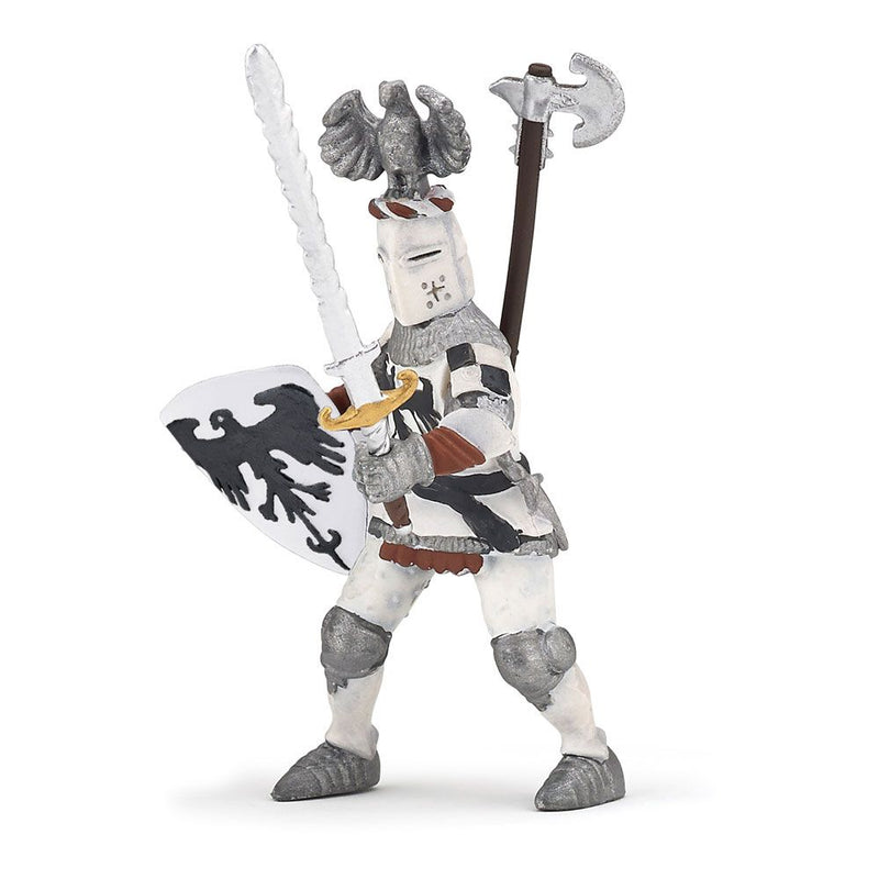 PAPO Fantasy World White Crested Knight Toy Figure, Three Years or Above, Multi-colour