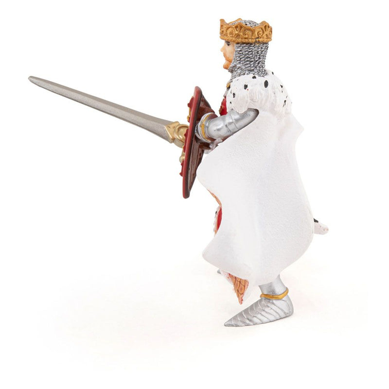 PAPO Fantasy World Red King Arthur Toy Figure, Three Years or Above, Red/White