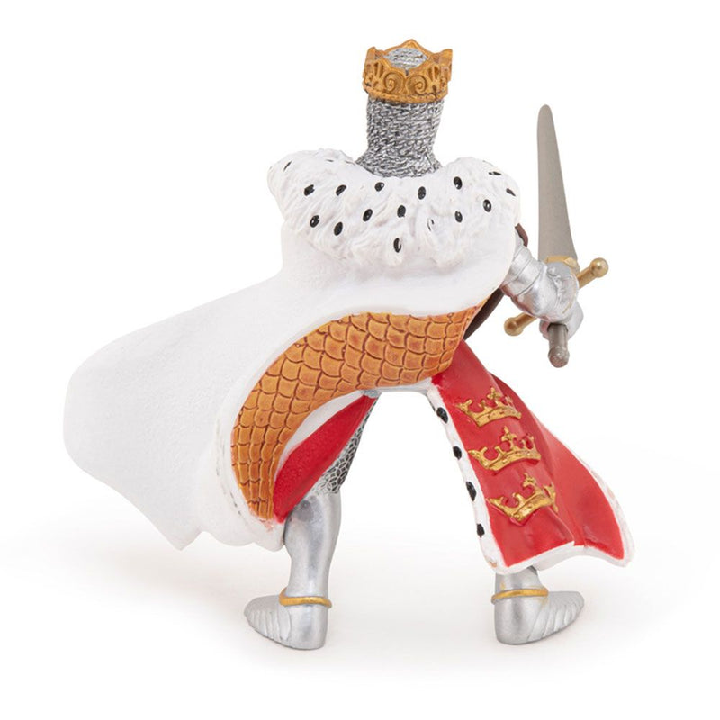 PAPO Fantasy World Red King Arthur Toy Figure, Three Years or Above, Red/White