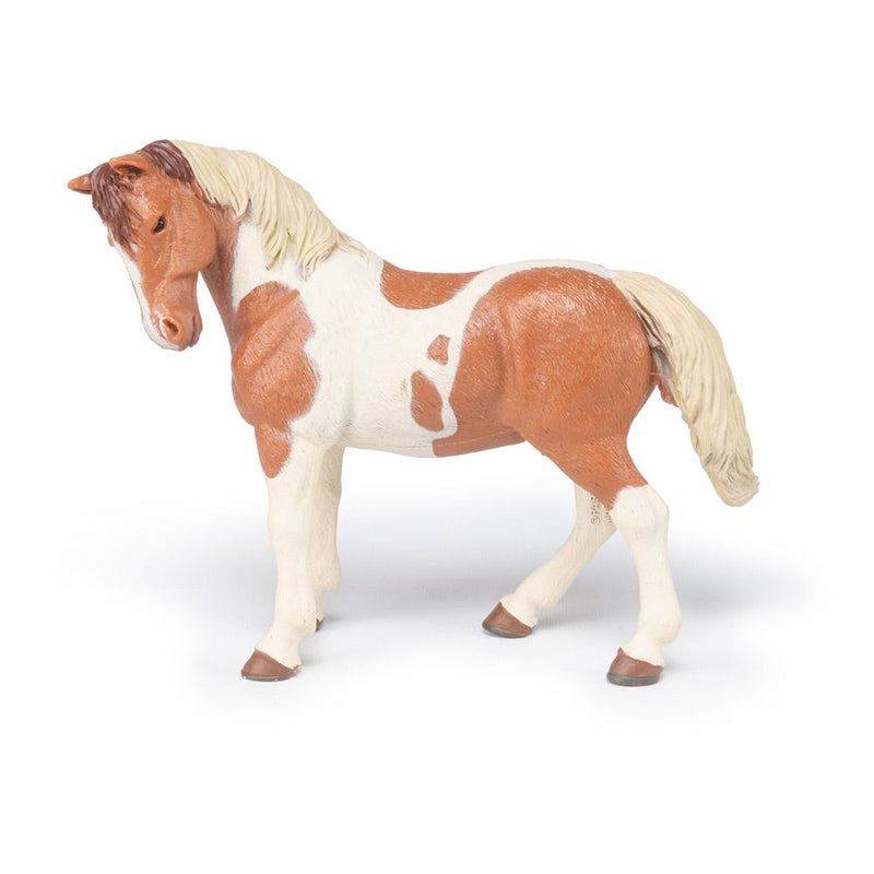 PAPO Horse and Ponies Pinto Mare Toy Figure, Three Years or Above, Brown/White