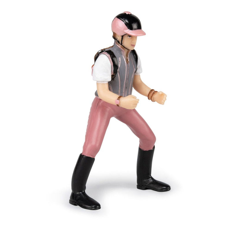 PAPO Horse and Ponies Young Trendy Riding Girl Toy Figure, Three Years or Above, Multi-colour
