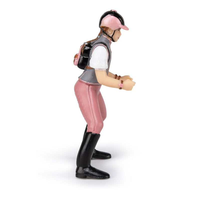PAPO Horse and Ponies Young Trendy Riding Girl Toy Figure, Three Years or Above, Multi-colour