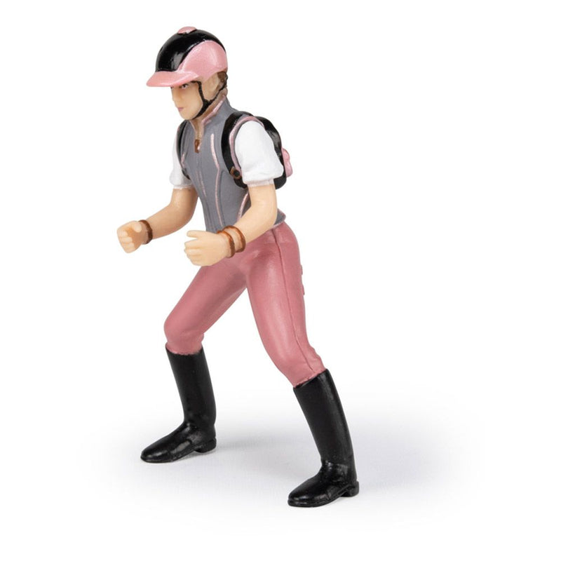PAPO Horse and Ponies Young Trendy Riding Girl Toy Figure, Three Years or Above, Multi-colour