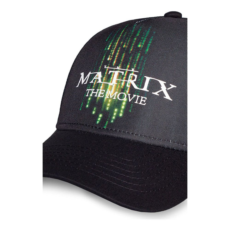 WARNER BROS The Matrix Resurrections Green Poster Logo Adjustable Baseball Cap