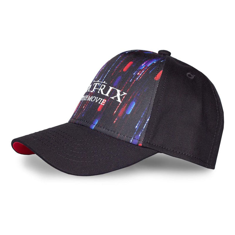 WARNER BROS The Matrix Resurrections Red and Blue Pill Poster Logo Adjustable Baseball Cap