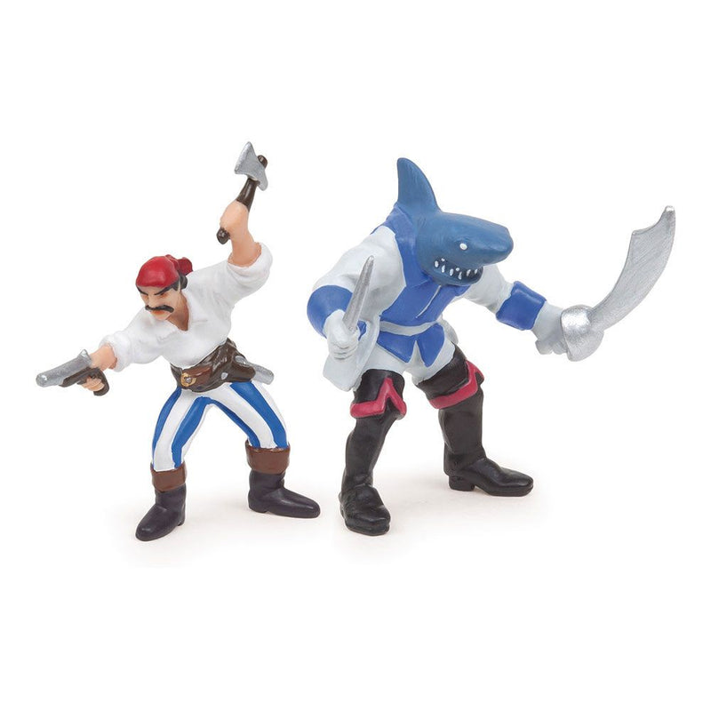 PAPO Mini Papo Mini Plus Pirates & Corsairs Toy Mini Figure Set, Three Years or Above, Multi-colour