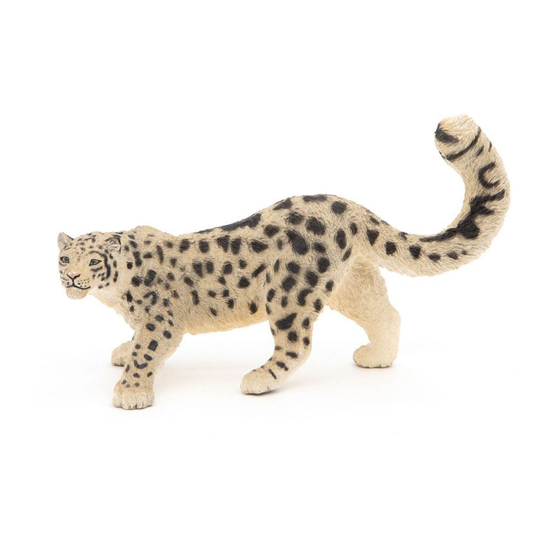 PAPO Wild Animal Kingdom Snow Leopard Toy Figure, Three Years or Above, Multi-colour