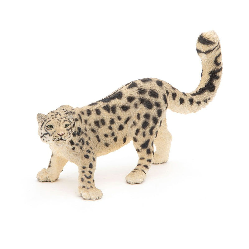 PAPO Wild Animal Kingdom Snow Leopard Toy Figure, Three Years or Above, Multi-colour