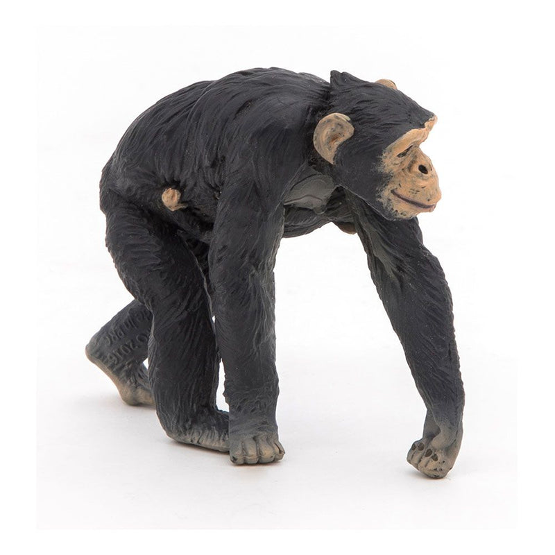 PAPO Wild Animal Kingdom Chimpanzee and Baby Toy Figure, Three Years or Above, Black
