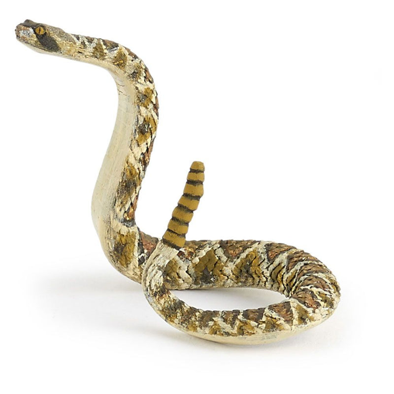 PAPO Wild Animal Kingdom Rattlesnake Toy Figure, Three Years or Above, Multi-colour
