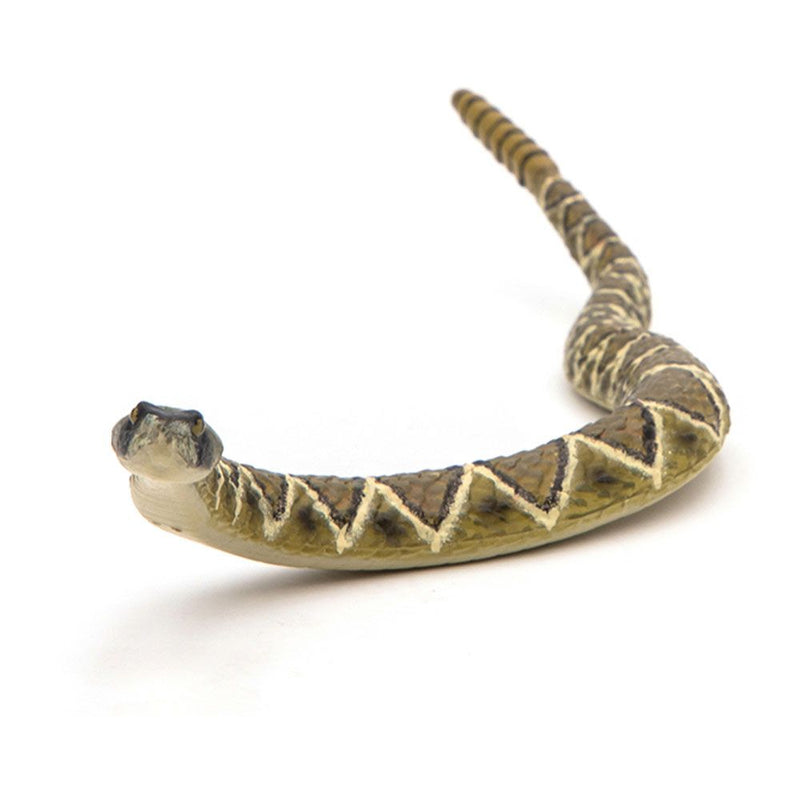 PAPO Wild Animal Kingdom Rattlesnake Toy Figure, Three Years or Above, Multi-colour