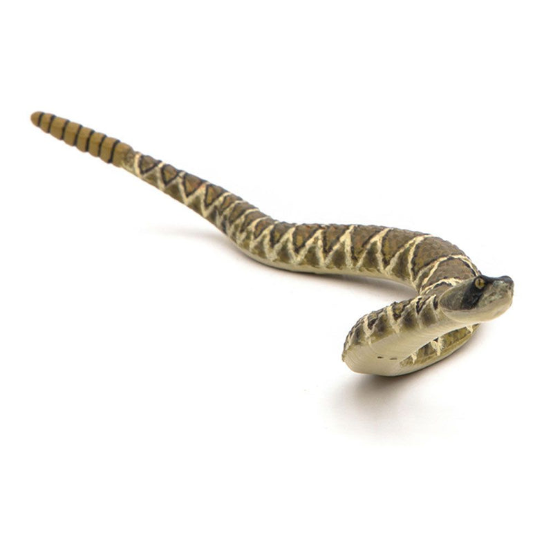 PAPO Wild Animal Kingdom Rattlesnake Toy Figure, Three Years or Above, Multi-colour