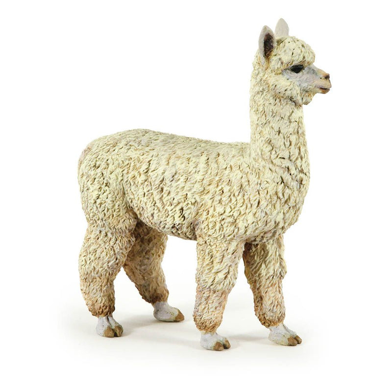 PAPO Wild Animal Kingdom Alpaca Toy Figure, Three Years or Above, White