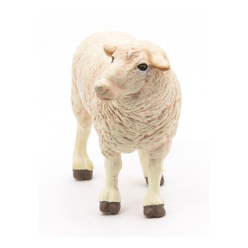PAPO Farmyard Friends Merinos Sheep Toy Figure, 3 Years or Above, White