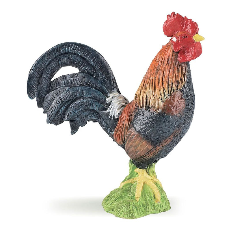 PAPO Farmyard Friends Gallic Rooster Toy Figure, Three Years or Above, Multi-colour