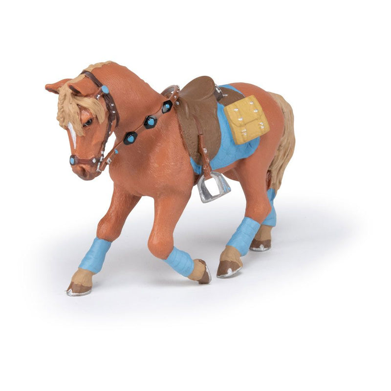 PAPO Horse and Ponies Young Rider's Horse Toy Figure, Three Years or Above, Multi-colour