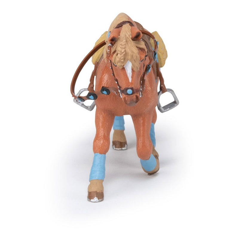 PAPO Horse and Ponies Young Rider's Horse Toy Figure, Three Years or Above, Multi-colour