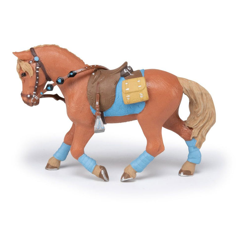 PAPO Horse and Ponies Young Rider's Horse Toy Figure, Three Years or Above, Multi-colour