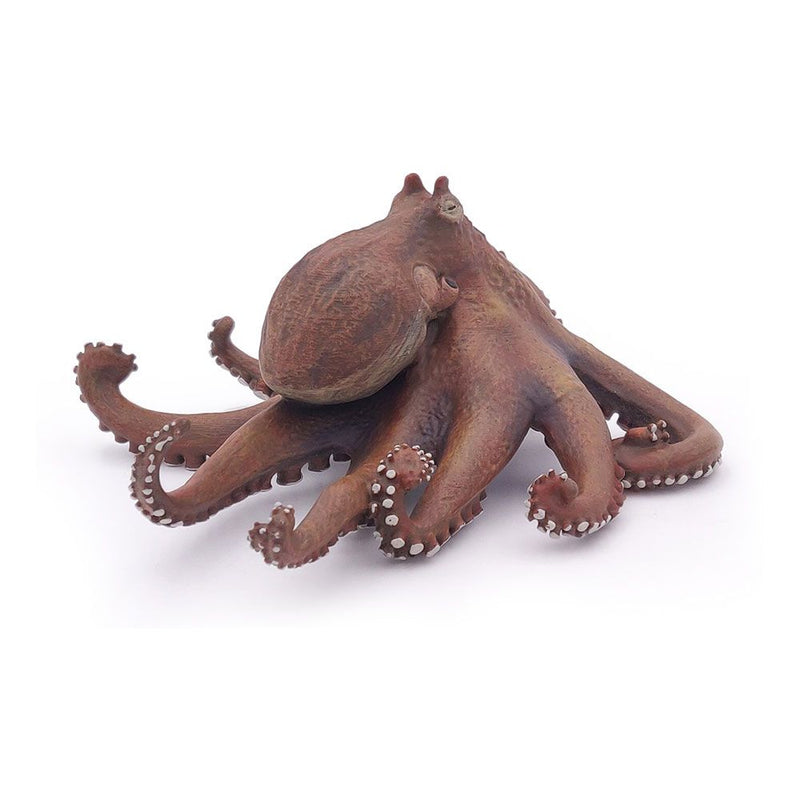 PAPO Marine Life Octopus Toy Figure, Three Years or Above, Brown