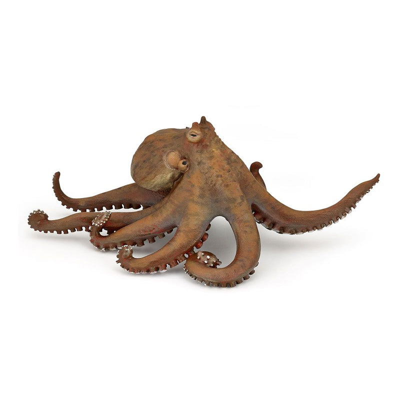 PAPO Marine Life Octopus Toy Figure, Three Years or Above, Brown