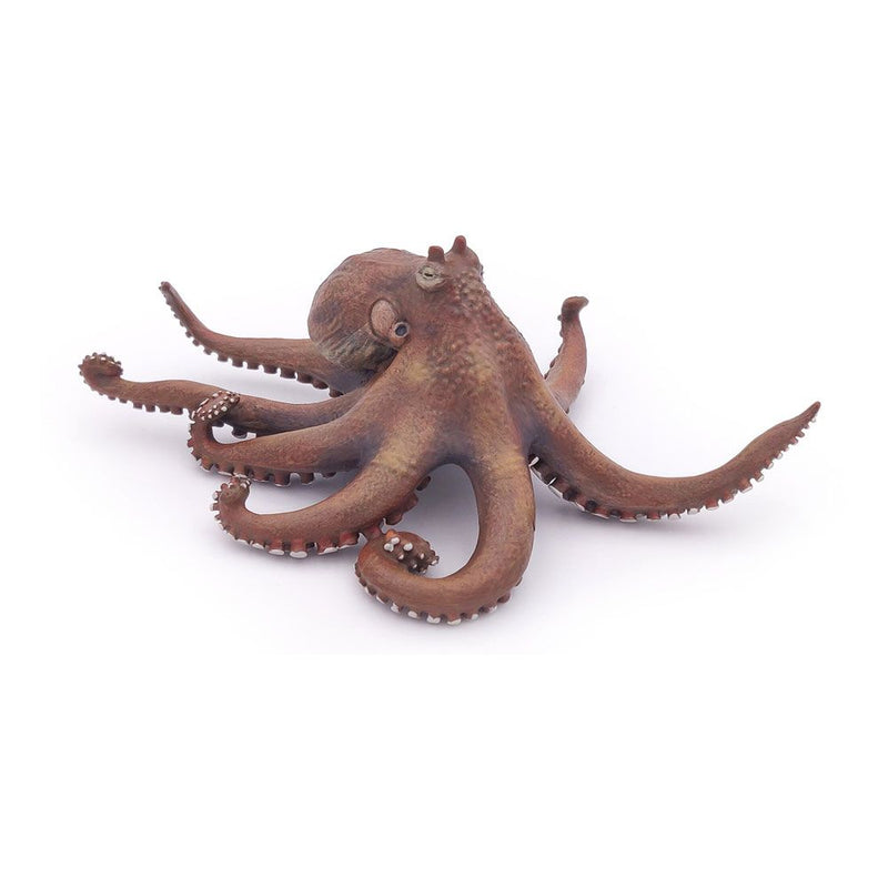 PAPO Marine Life Octopus Toy Figure, Three Years or Above, Brown